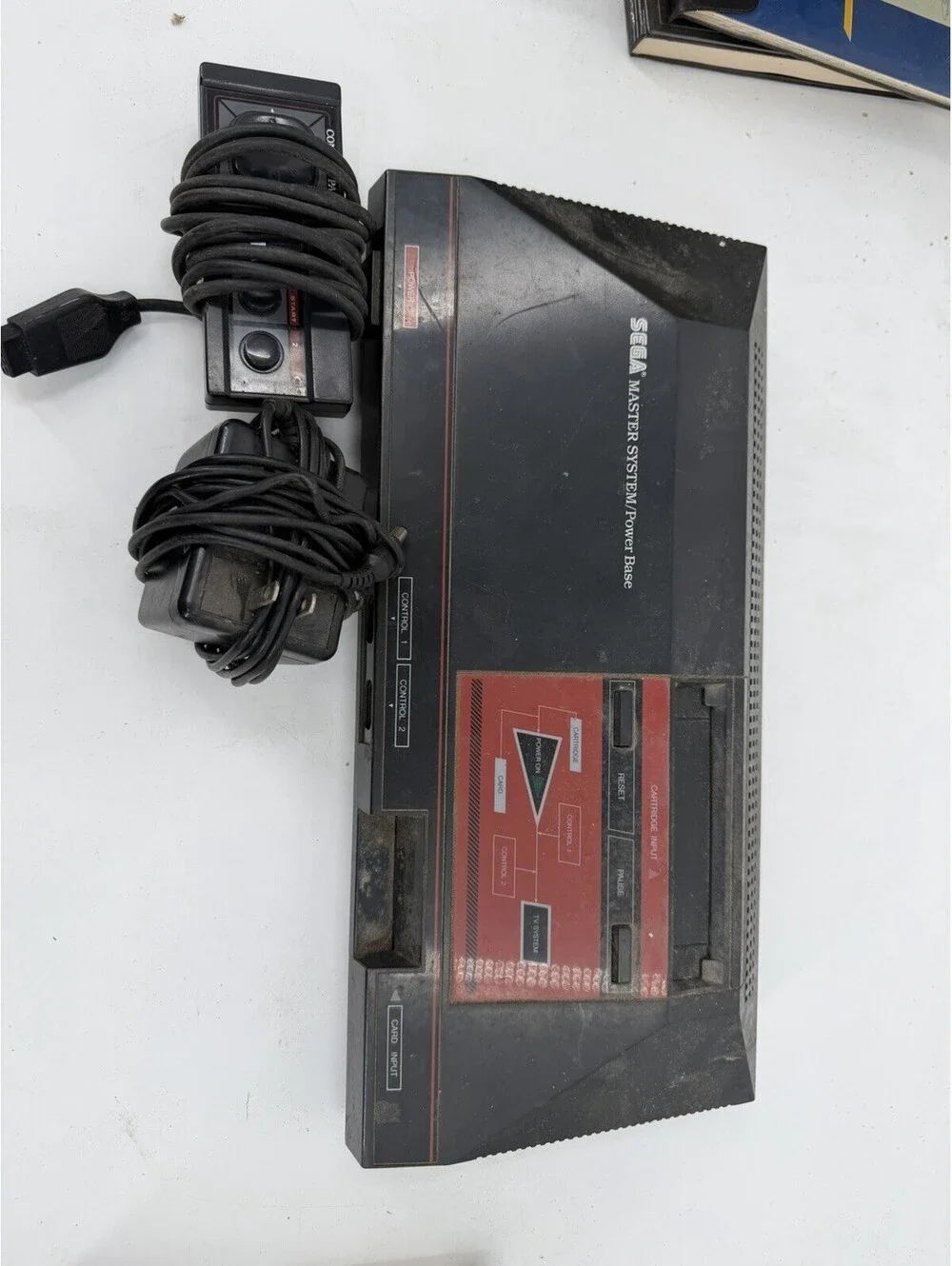 Sega Master System Black Video Game Console with 1 Controller & Power Cord